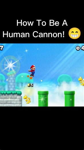 Cool Pipe Cannom & Slides 🥰 #mario #nintendo #retrogaming