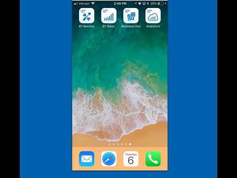 SAP Business One Service App - Field Technician Perspective
