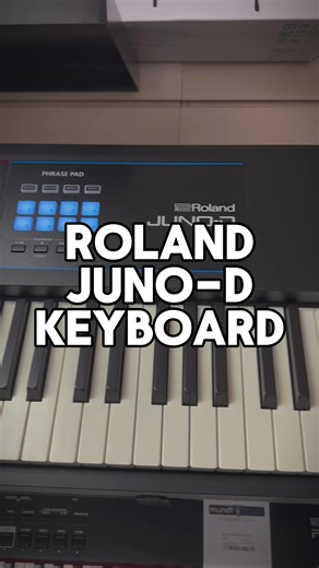 The Roland Juno is a classic keyboard! Shop at mundtmusic.com #piano #music