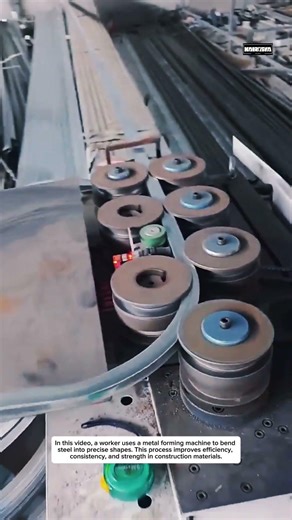Steel Bending Machine Process | Satisfying Metal Forming Technology
