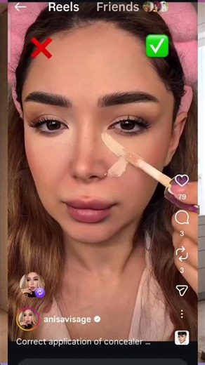 "Flawless Base with This Concealer Trick ✨ | Instant Bright & Smooth Look"---