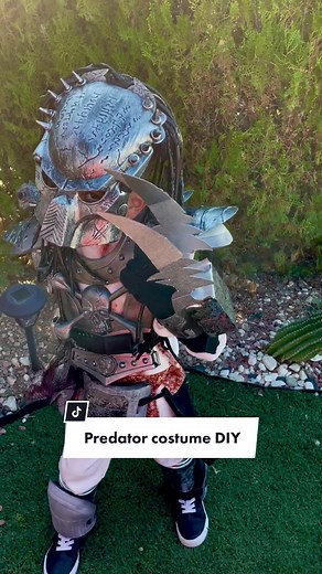 My son wanted to be the predator for Halloween/birthday last year… this is how it went. #diycoatumes #predator #costume #coatumeideas #kidscostume #boycostume #halloweencostume #halloween #halloweencostumeideas
