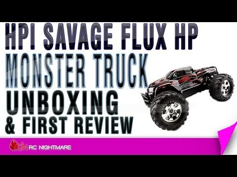 HPI Savage Flux HP Monster Truck Unboxing & First Review