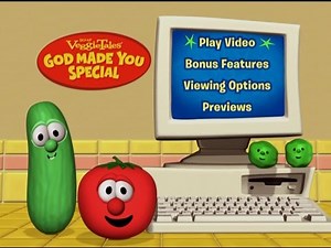 VeggieTales - God Made You Special Menu Walkthrough