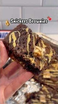 Snickers Brownies🥜🍫