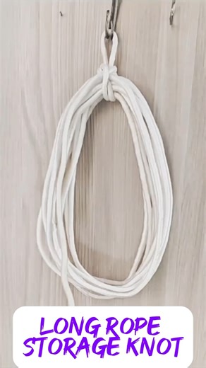 Long rope storage knot | An Incredible Knot EVERYONE Must Know