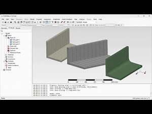 PrePoMax & CalculiX - Extruded meshes
