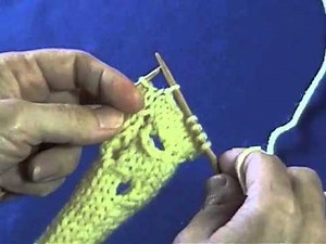 How to make a one row button hole.