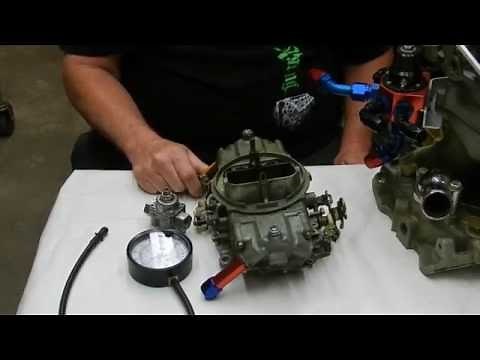 Holley Carburetor : Fuel Pressure 101