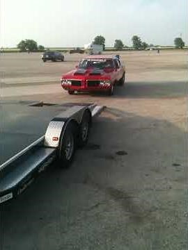 1970 Oldsmobile 442 cold start up