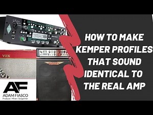 Making Kemper Profiles That Sound Identical To The Real Amp Tutorial