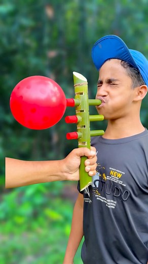 1.5M views · 3.8K reactions | Colourful Balloon Toys with bamboo new stile #bamboo #craft #toys #diy | Cute Bamboo Toys | Facebook