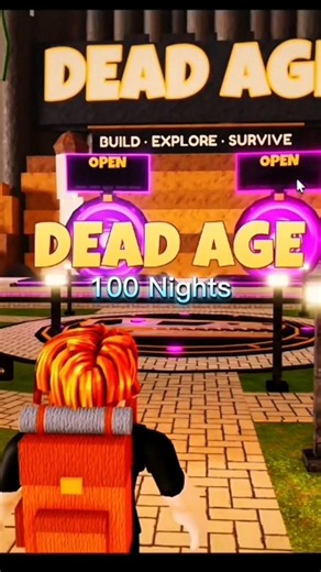 “Surviving 100 nights in Dead Age with my friends.”#deadage #roblox
