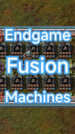 FUSION MACHINES !!! #factorio #factoriospaceage