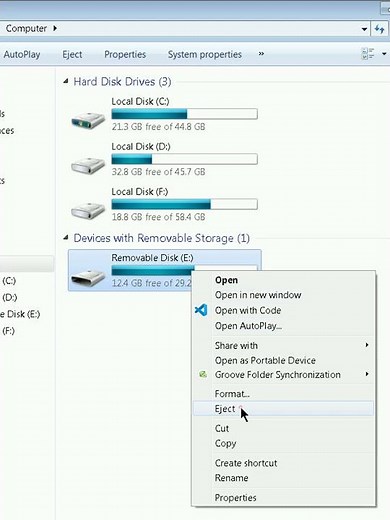 How to Eject a USB Pendrive in your Computer