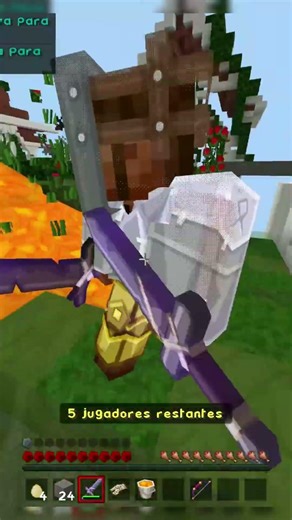 NO HAY QUE USAR LAS ALAS 🕊️😅 MCPE SKYWARS #minecraftbedrock #minecraftpe #mcpe #minecraft