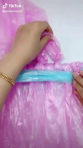 How to Make a Beautiful Dress from Plastic Bags