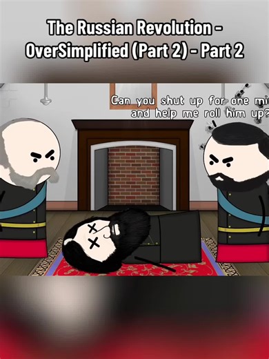 The Russian Revolution - OverSimplified (Part 2) - Part 2#usa🇺🇸 #fypシ゚viral #viralvideo #animation
