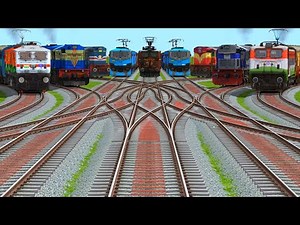 #️⃣IX TRAINS RUN AT BUMPY HIGHER CURVES BRANCHES RAILROAD | train mods install | ncr route