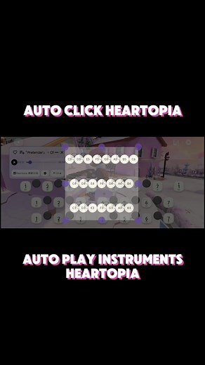 auto play heartopia piano tool pc Android #dodomusic #heartopia #心动小镇