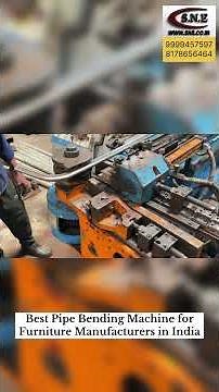 CNC Pipe Bending Machine | Perfect Bends in Seconds! Experience the power of precision! #automobile