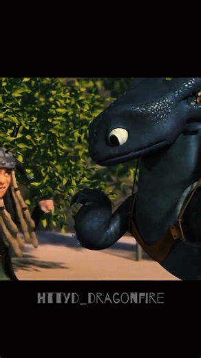 Toothless cute 💚