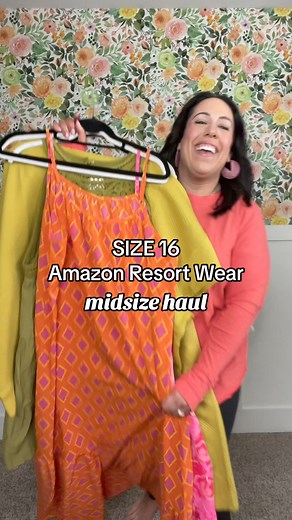 87K views · 741 reactions | LINK IN COMMENTS TO SHOP  Midsize Amazon Resort Wear Haul  Size 16, plus size haul, resort wear finds, tropical trip finds, midsize resort wear haul, amazon fashion haul, affordable resort wear finds Find everything on my amazon storefront under MIDSIZE RESORT WEAR #springfashion #amazonoutfit #amazonfashionfinds #amazondresses | Amanda Reeder | Facebook