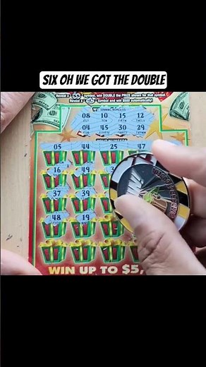 🔥 Double the #win on a nj lottery scratch off ticket #fypシ #fun #scratchers