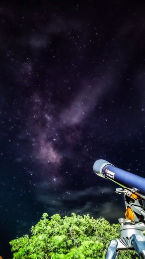 Astro Creo on Instagram: "2025: Year of the Skies 🌌 . . From Saturn’s rings to the Milky Way… 2025 showed me the sky like never before 🌌✨ Watch till the end and relive the cosmic moments! #YearOfTheSkies Captured with Celestron AstroMaster 70AZ 🔭 . . . #astrophotography #nightsky #astronomy #reels"