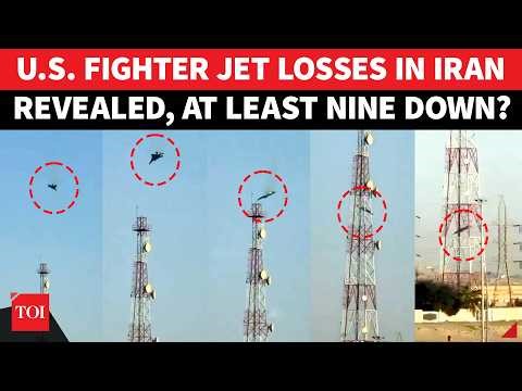 'FOUR F-15, TWO F-16, TWO F-35..': Full US Fighter Jet Losses In Iran REVEALED Amid Cover-Up Claims?