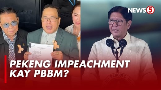 PEKENG IMPEACHMENT? Nagbabala si dating congressman Mike Defensor na magkakaroon ng mabigat na problema kung tuluyang hindi tatanggapin ng Kamara ang kanilang inihaing impeachment complaint laban kay Pres. Bongbong Marcos nitong Huwebes, Jan. 22. Giit niya, lalabas umanong peke ang unang impeachment case kung tuluyang isasantabi ang kanilang reklamo. Matatandaang hindi tinanggap ng Office of the Secretary General sa Kamara ang ikalawa at ikatlong impeachment complaint laban sa Pangulo kahapon. |