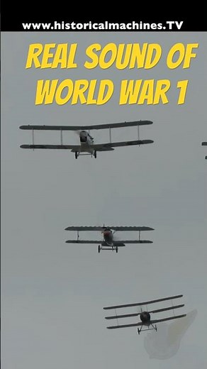 Five WW1 Aircraft - The Sound Of The First Air War