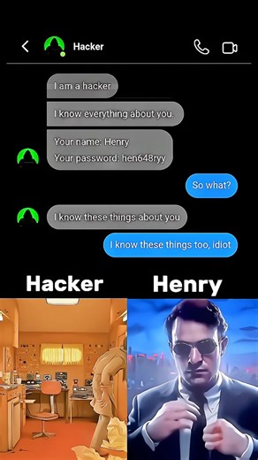 Bro hit the hacker with the ultimate SIGMA response 💀🕶️#viralshorts