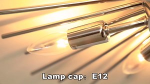 ZGLAOJT Semi Flush Mount 8 Light Ceiling Light Modern Metal Ceiling Lighting Chrome Light Fixture Chandelier for Farmhouse Kitchen Dining Room Bedroom Hallway Living Room
