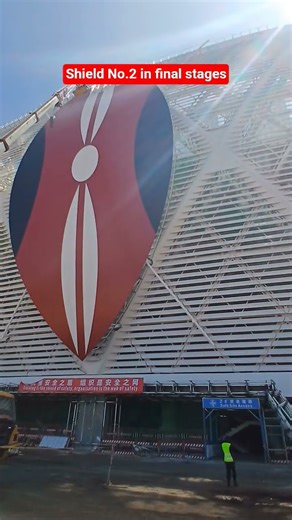 Talanta stadium, shield number 2 almost complete