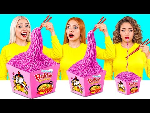 Big, Medium and Small Plate Challenge | Delicious Food Recipes by TeenDO Challenge