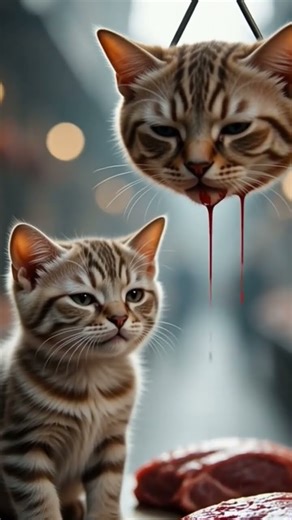 Sad Crying Cat Sounds with Gentle Rain | Sleep, Relax, Stress Relief #cat #kitten #kitty #cutecat