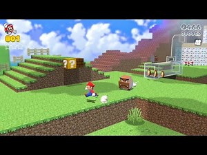 INCREDIBLE MINECRAFT in SUPER MARIO 3D WORLD mod!! (+ 100,000 Subscribers announcement!)