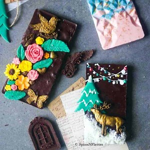 Personalized Homemade Chocolate Bars Tutorial