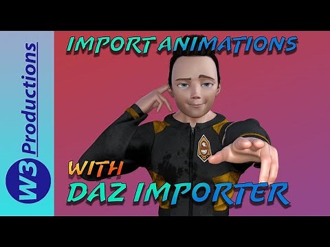 Daz to Blender Animation Importer - Bring Full Motions to Blender 3D