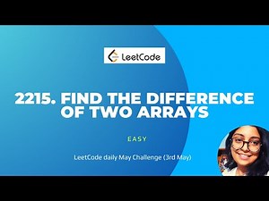 2215. Find the Difference of Two Arrays | LeetCode May Challenge | C++
