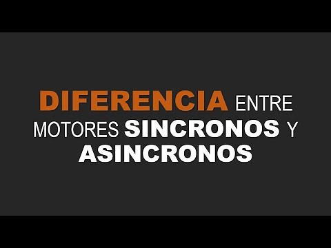 Diferencia entre motores síncronos y asíncronos