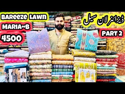 **LAWN❤️SALE**👑Part 2😍4500✅Maria•B🇵🇰Luxury💯New Arrival🌺Bareeze🌸Exclusive Lawn👑Summer Special🎁75%OFF🎉