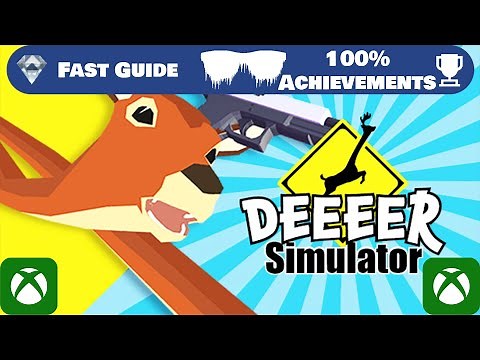 DEEEER Simulator: Your Average Everyday Deer Game | Fast Achievements Guide | 1000GS