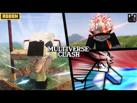 This NEW Anime Addon For Minecraft Bedrock Is INSANE | Multiverse Clash MCPE 1.26+