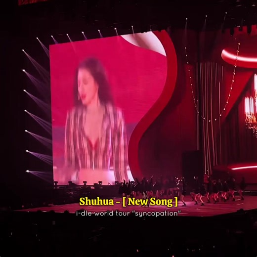 #shuhua new solo song, live performance at #idle concert #gidle #fyp #kpop viral