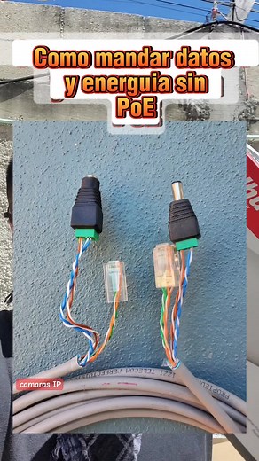 Conexión de Cámaras IP: Datos, Energía y Conectores | Tutorial Completo