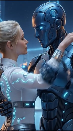 Sebastian Biel - Dancing with a humanoid #music #humanoid #girls #android #scifi