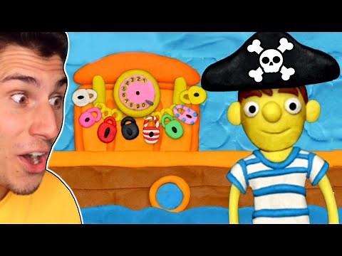 Opening SECRET PIRATE TREASURE! | 12 Locks