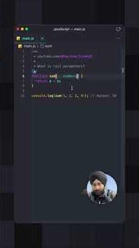 How to Pass Unlimited Arguments in JavaScript 🚀🤯 #coding